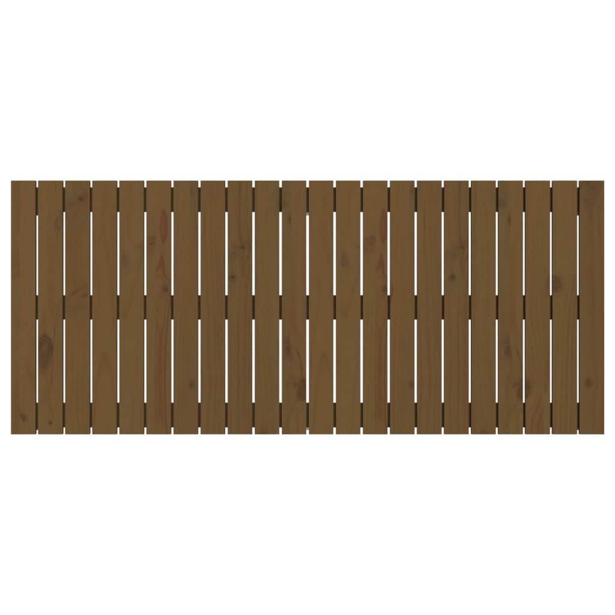 Voir la diapositive 4 : VIDAXL Tete de lit murale Marron miel 140x3x60 cm Bois massif de pin