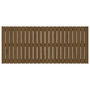 Voir la diapositive 4 : VIDAXL Tete de lit murale Marron miel 140x3x60 cm Bois massif de pin