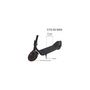 Voir la diapositive 3 : WISPEED Trottinette électrique Wispeed C10-55 Max 15,6Ah 36V 10'''' Noir 350W nominal - Rim rouge