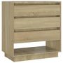 Voir la diapositive 2 : VIDAXL Buffet Chene sonoma 70x41x75 cm Bois d'ingenierie