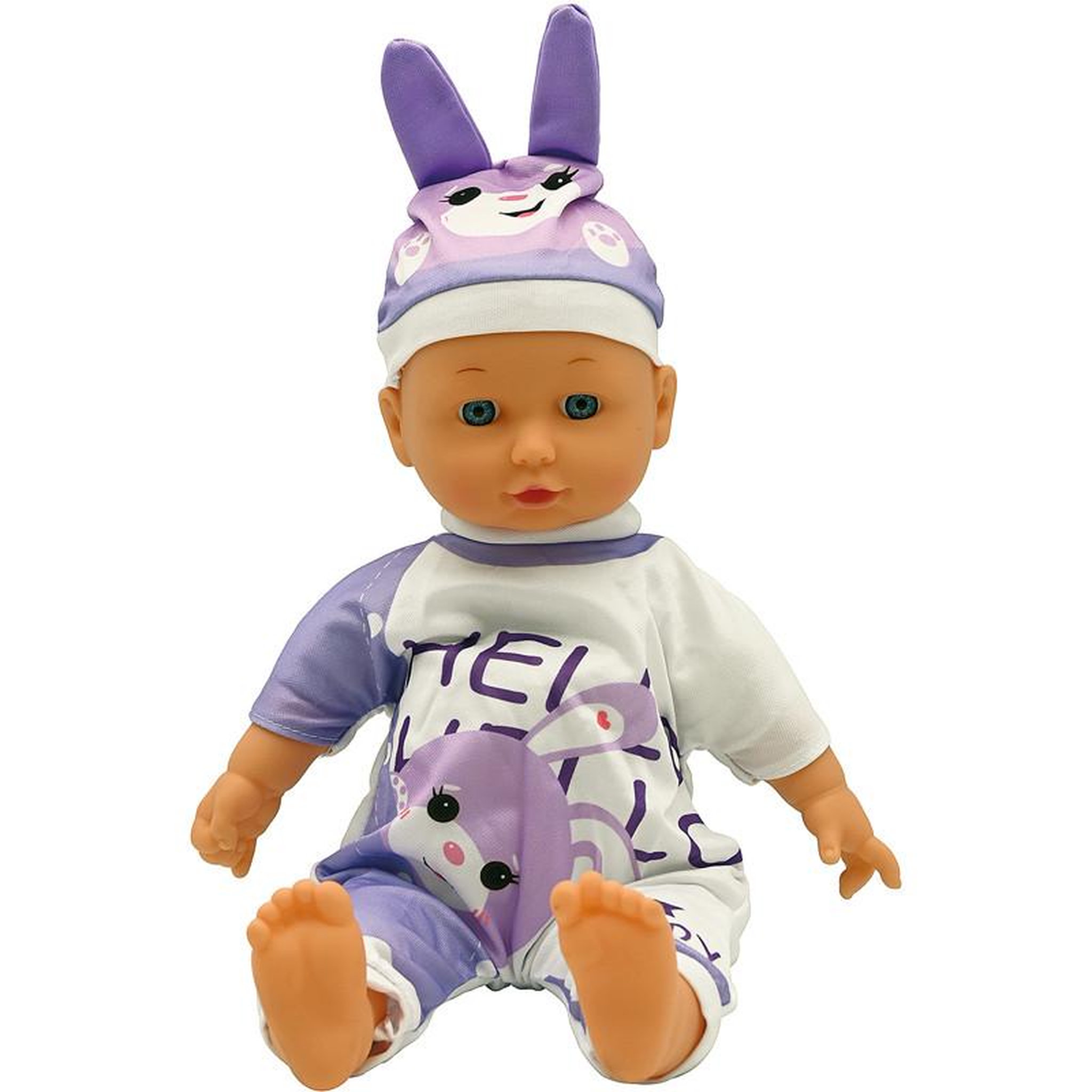 Voir la diapositive 2 : BEBE PYJAMA 36CM 10 SONS 6393