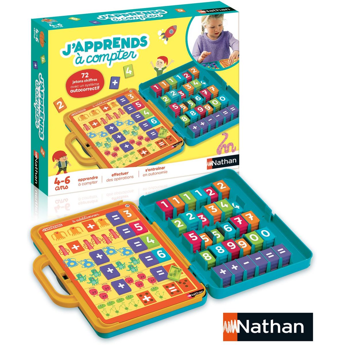 NATHAN J'apprends à compter Jeu éducatif