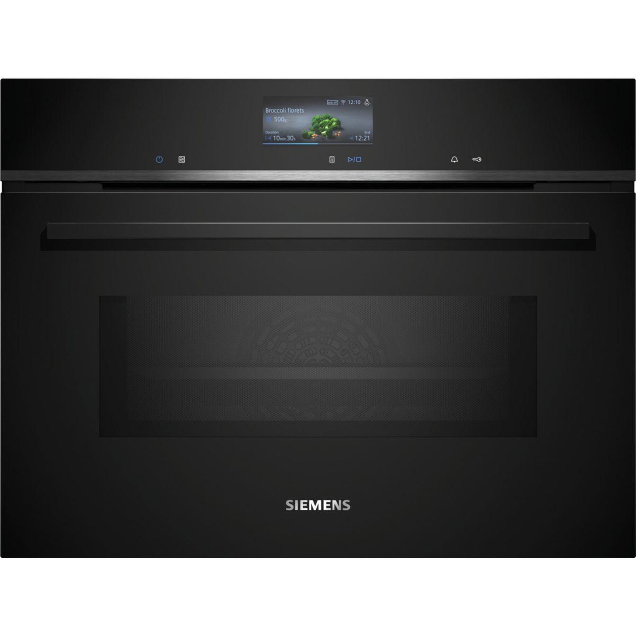 Voir la diapositive 4 : Siemens Micro ondes combiné encastrable cm776g1b1  série iq700 variospeed