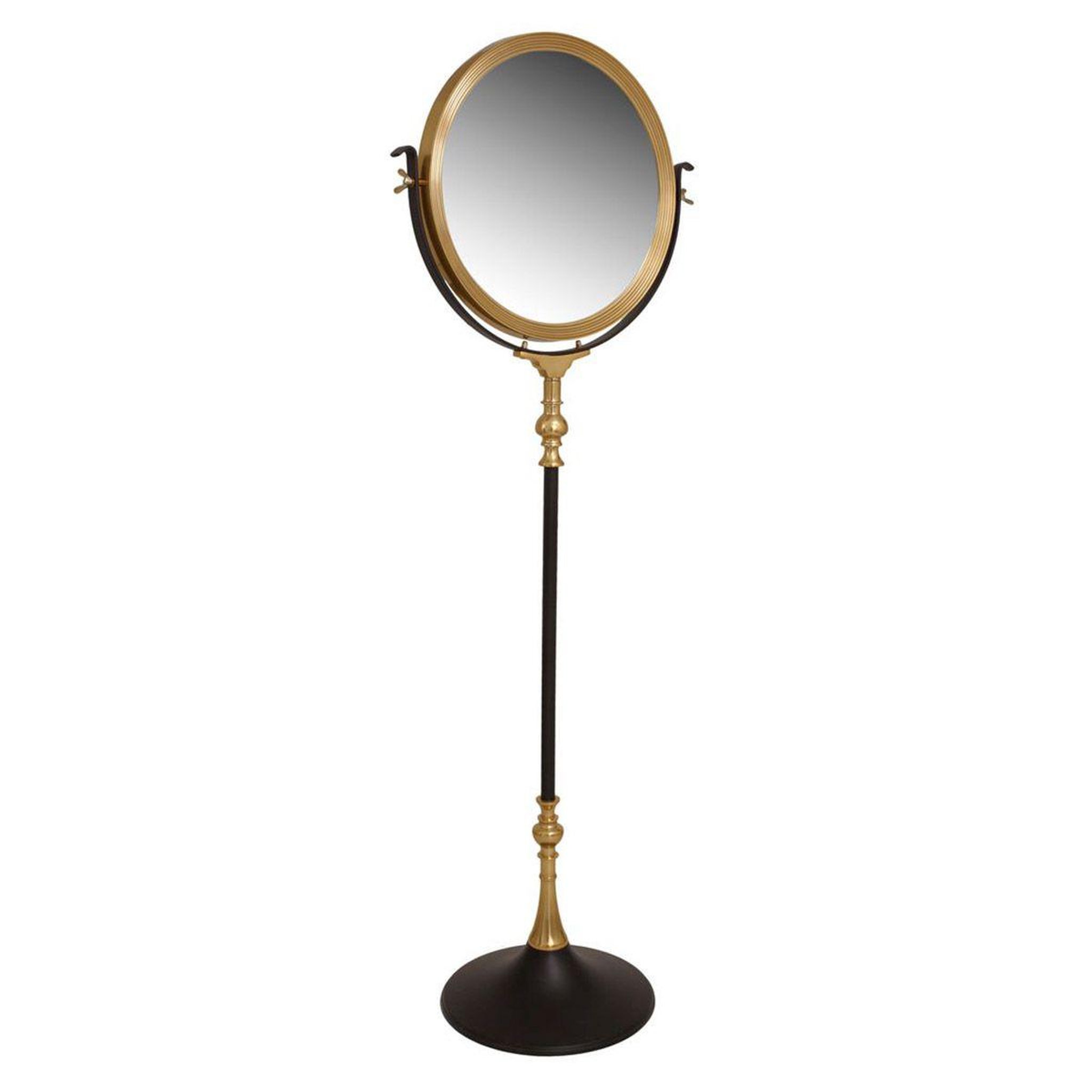 Voir la diapositive 1 : Paris Prix Miroir sur Pied Design  Eleganca  173cm Noir