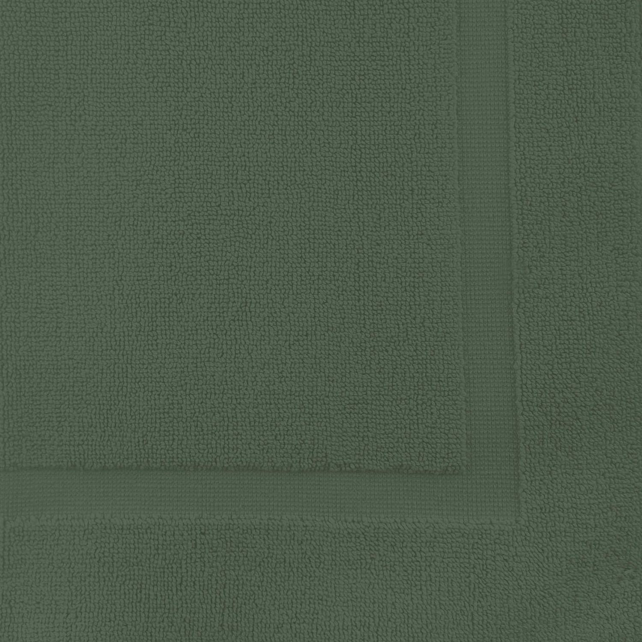 Voir la diapositive 2 : SOLEIL D'OCRE Tapis de bain en coton 800 gr/m2 50x80 cm lagune, par soleil d'ocre