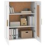 Voir la diapositive 4 : VIDAXL Armoire murale blanc 69,5x32,5x90 cm bois d'ingenierie