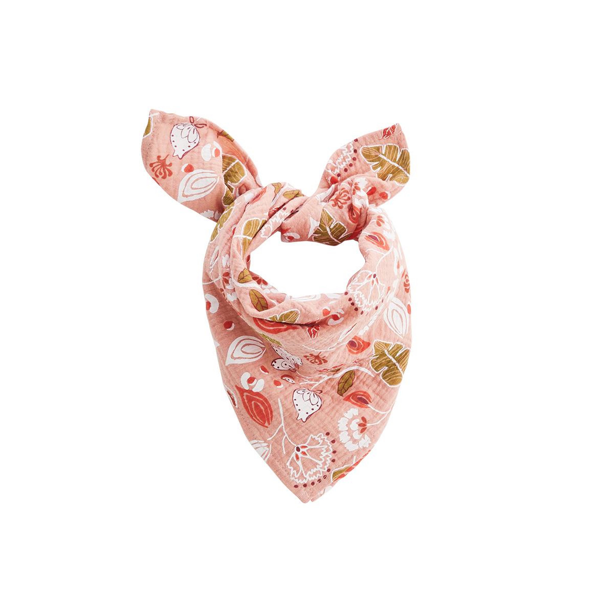 Voir la diapositive 1 : PETIT BEGUIN Foulard en gaze de coton mindanao 50 x 50 cm