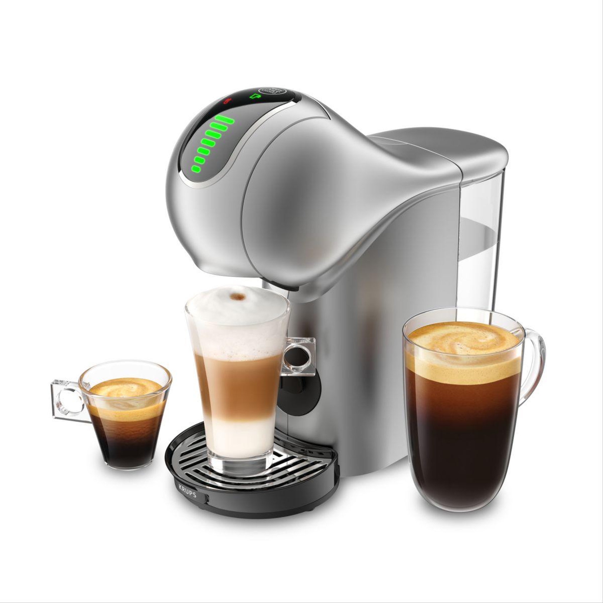 Voir la diapositive 1 : KRUPS Dolce Gusto GENIO S TOUCH SILVER YY4443FD