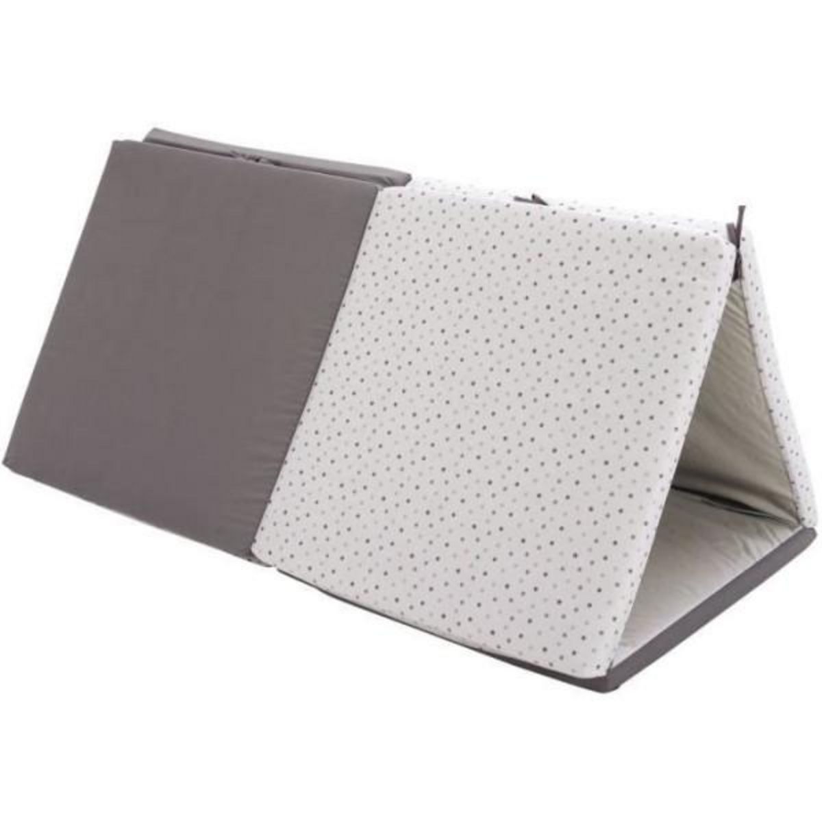 CANDIDE Tapis d'éveil XL - CANDIDE - Evolutif 5-en-1 - Gris / Etoiles