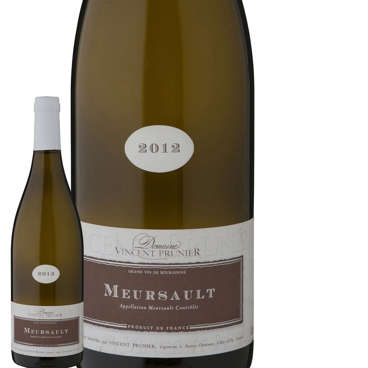 Domaine Vincent Prunier Meursault Blanc 2012