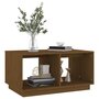 Voir la diapositive 4 : VIDAXL Table basse Marron miel 80x50x40 cm Bois massif de pin
