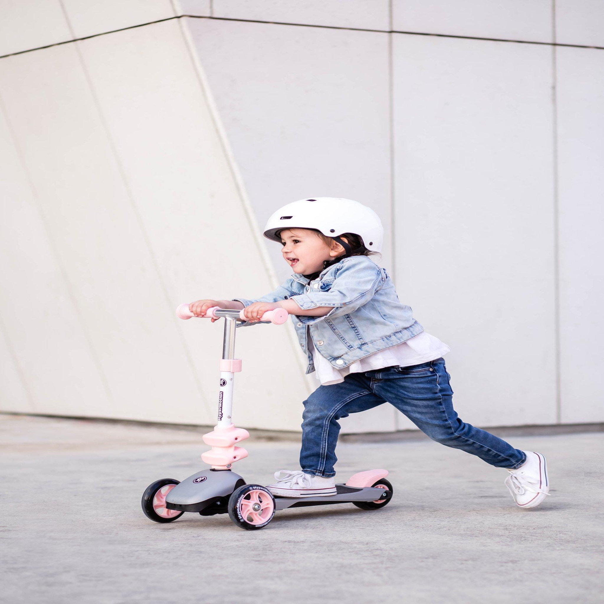 Voir la diapositive 2 : HYPERMOTION Trottinette Évolutive Enfant HyperMotion 3 en 1 avec Siège Amovible et Guidon Réglable