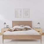 VIDAXL Tables de chevet 2 pcs 40x34x35 cm Bois de pin massif