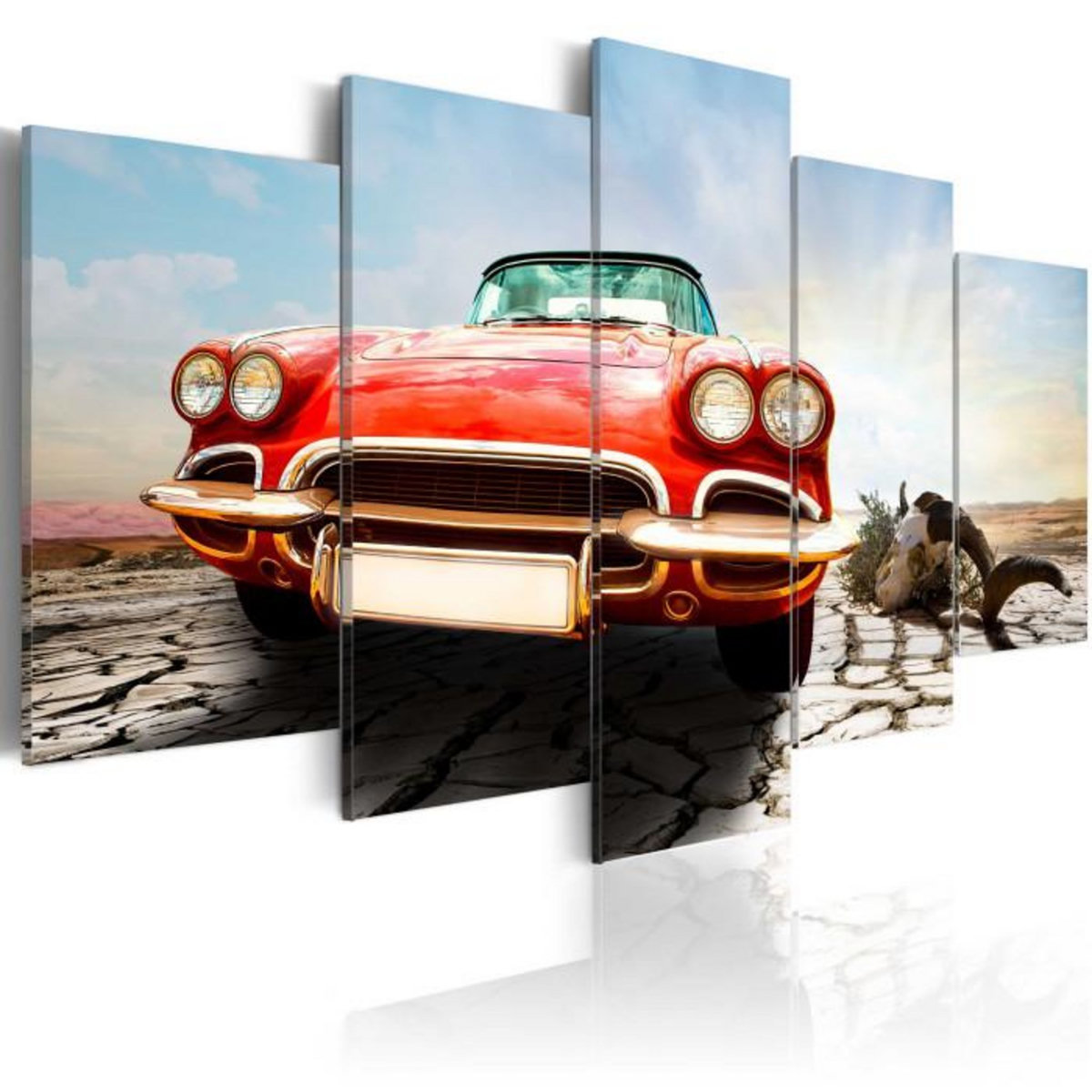 Paris Prix Tableau Imprimé  Vintage Red Dream