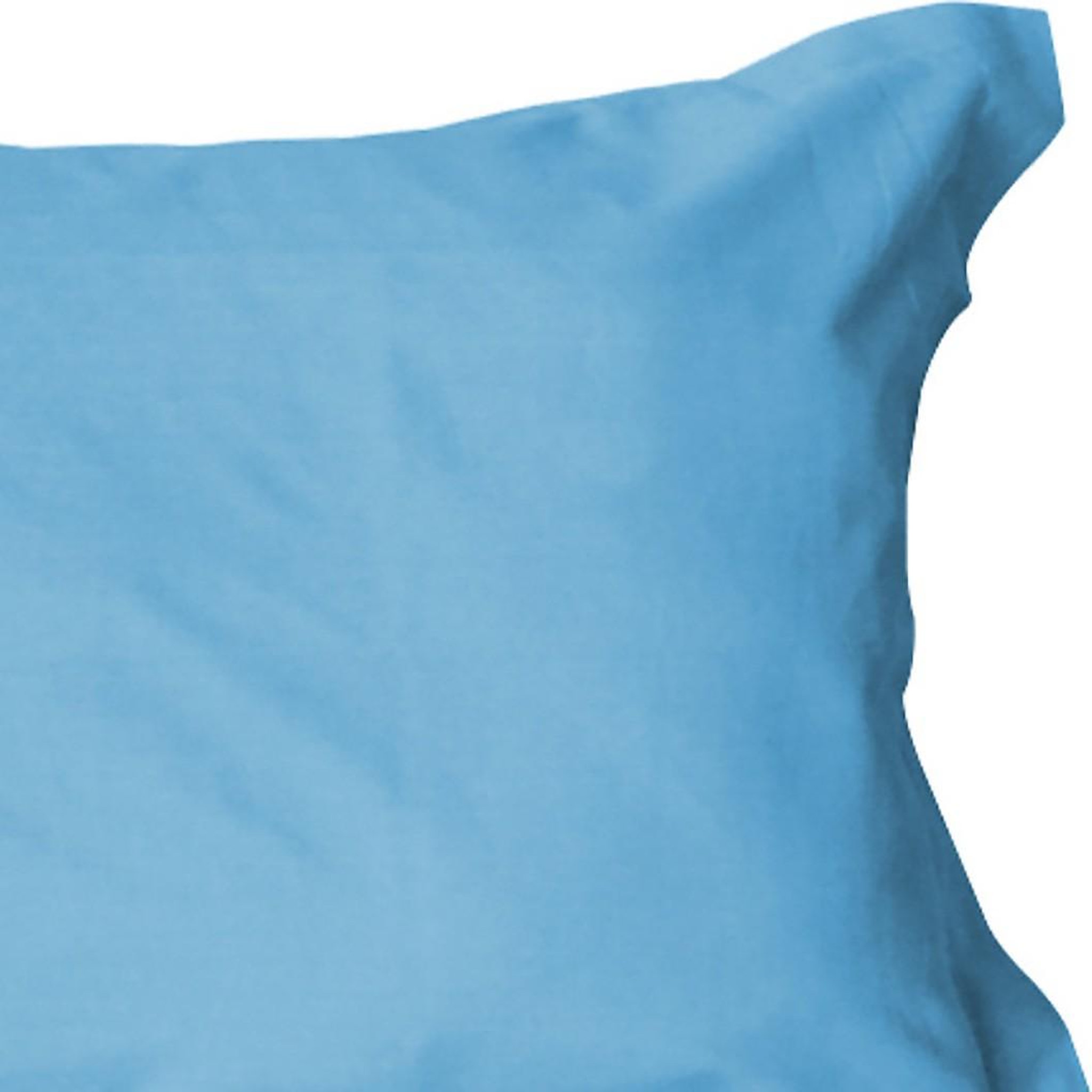 Voir la diapositive 2 : Home collection Taie d'oreiller 50x70cm 100%coton mer du sud