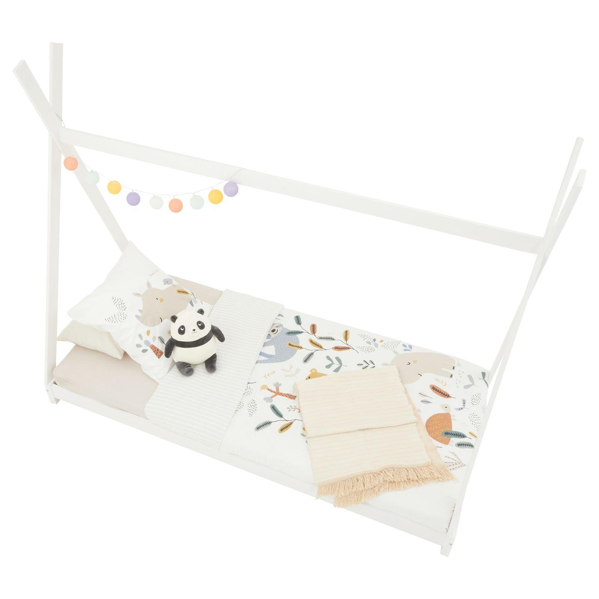 Voir la diapositive 5 : IDIMEX Lit tipi ELIN, 90 x 200 cm en pin massif