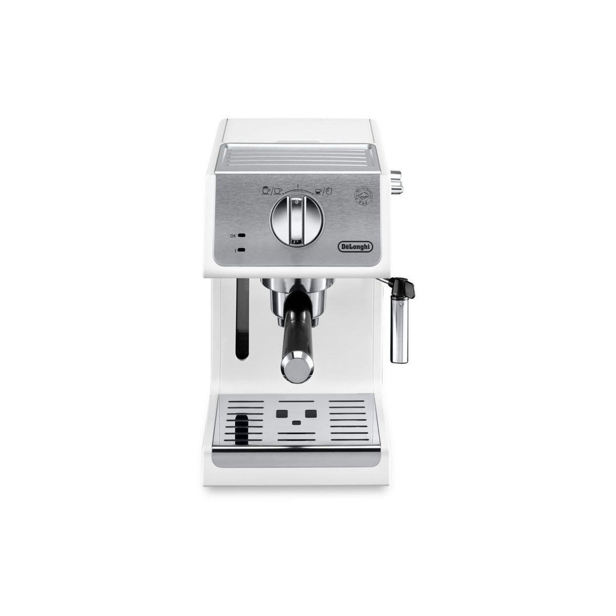 DELONGHI Machine à expresso ECP33.21.W Blanc