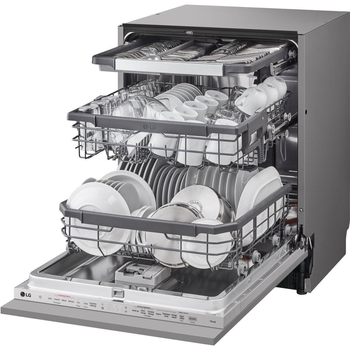 LG Lave vaisselle encastrable DB365TXS TrueSteam
