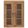 Voir la diapositive 4 : VIDAXL Buffet chene artisanal 69,5x34x90 cm bois d'ingenierie