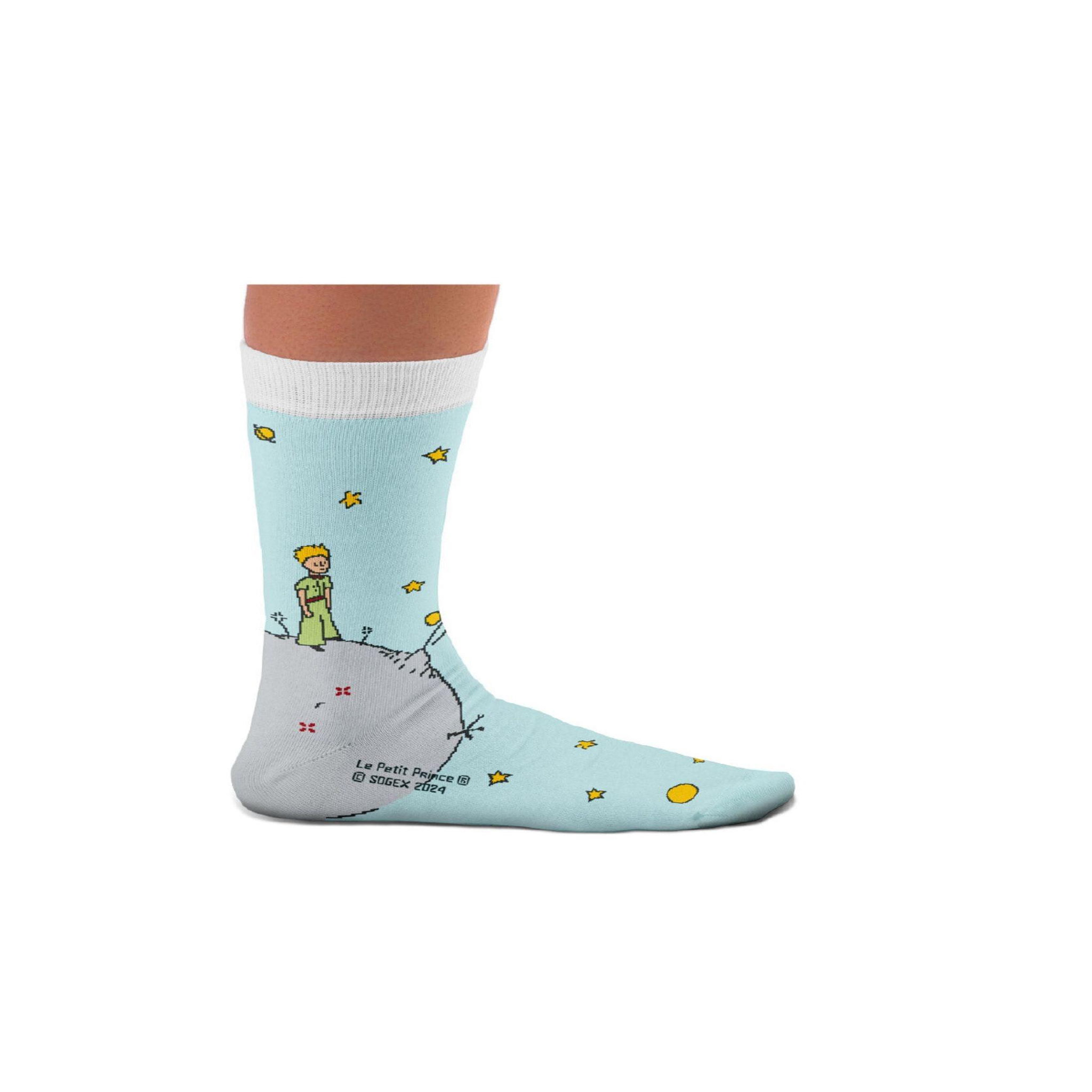 Voir la diapositive 2 : SOCK AFFAIRS Chaussettes enfants astéroïde b-612, le petit prince