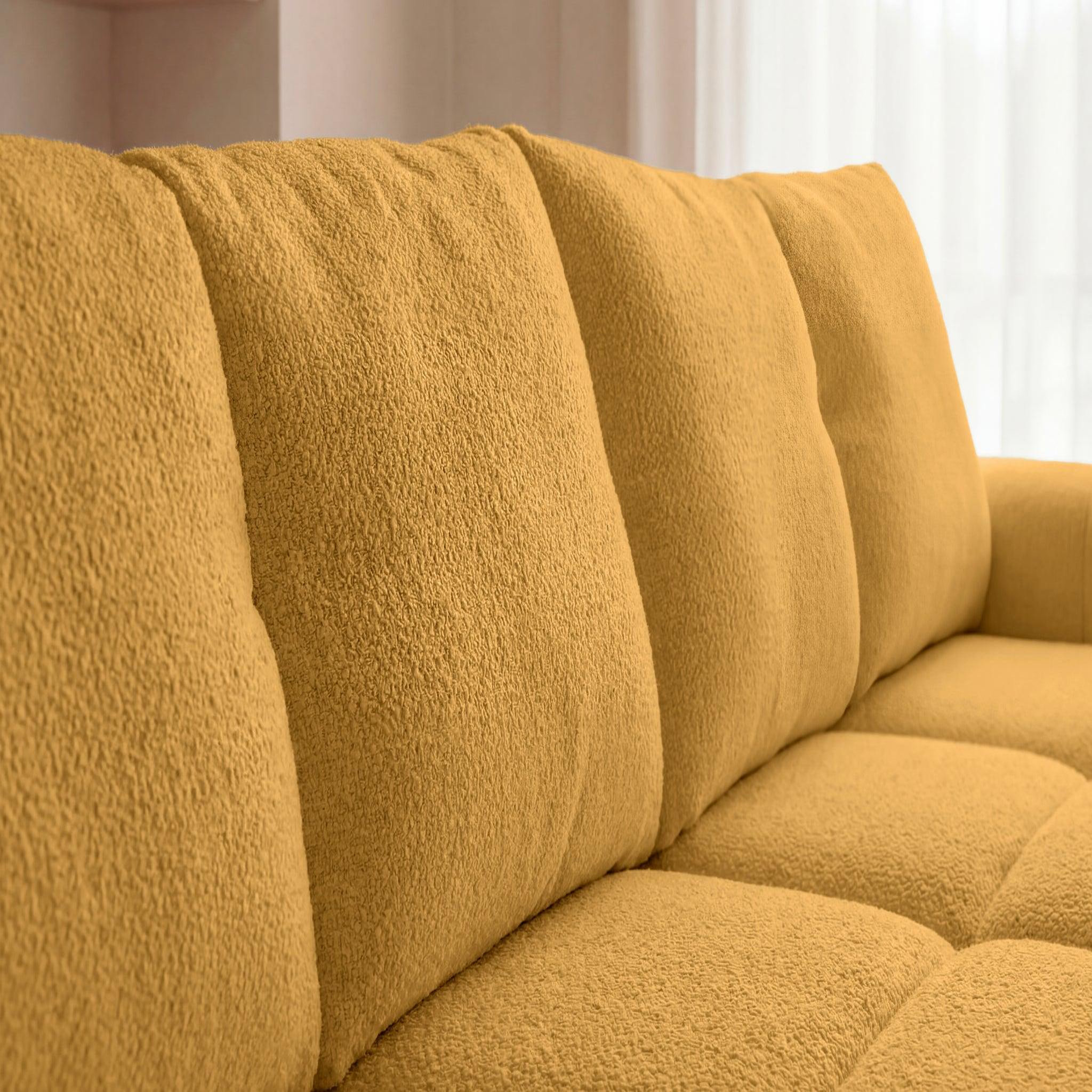 Voir la diapositive 5 : CASANOVA PARIS Constance - canapé droit tissu chenille