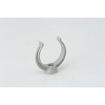 GIRPI Lot de 3 colliers gris pvc