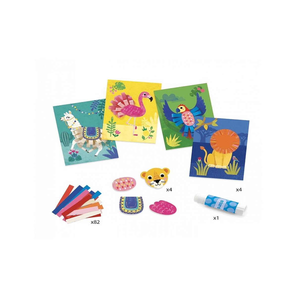 Djeco Collages avec des bouclettes