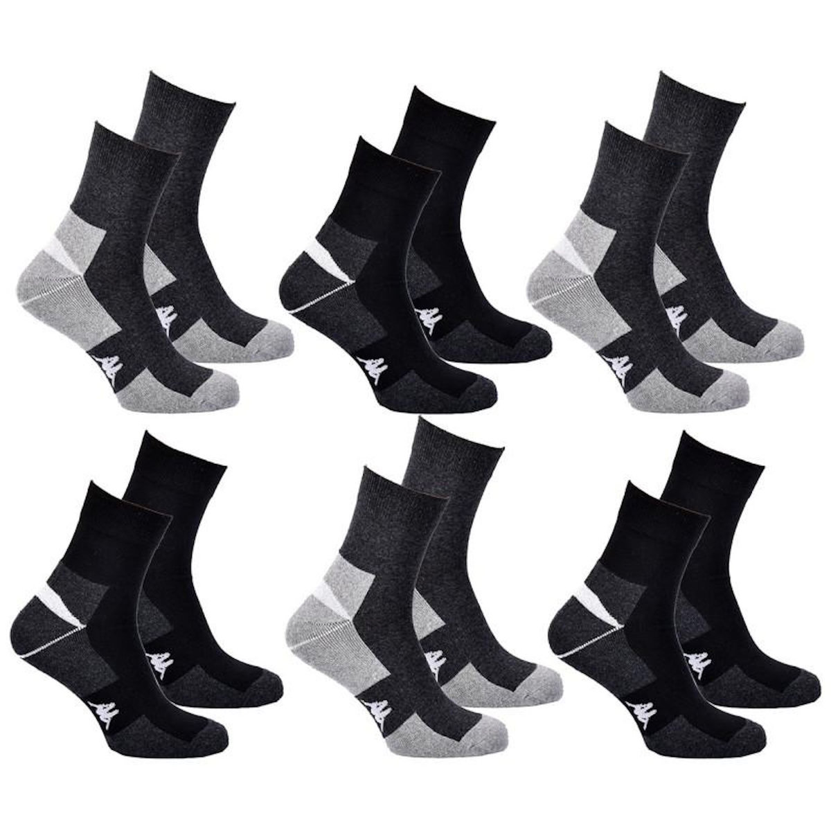 KAPPA Chaussettes Homme QUARTER KAPPA