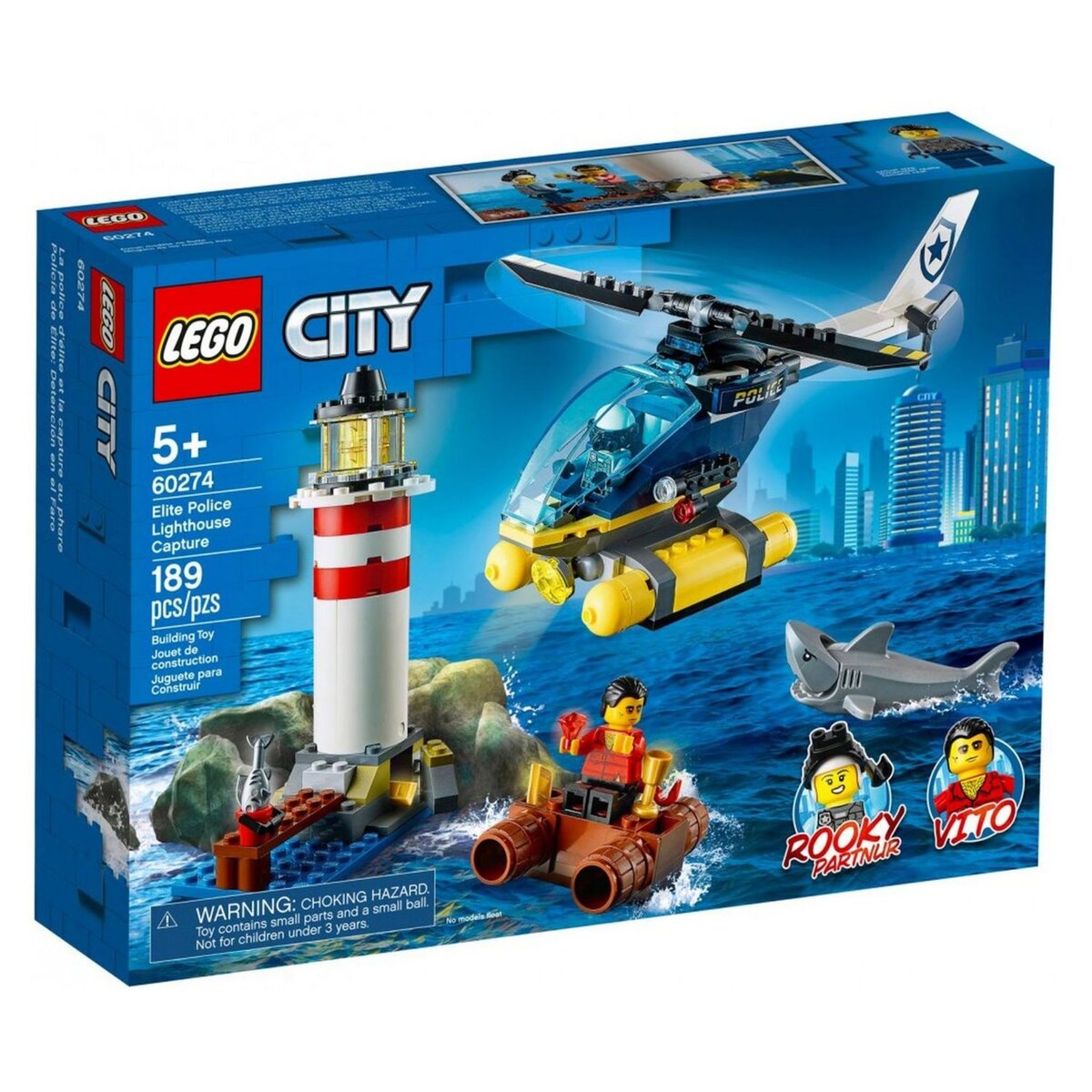 LEGO City 60274 - La capture au phare