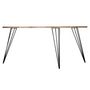Voir la diapositive 2 : ATMOSPHERA Table Basse Industriel  Neile  97cm Marron