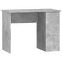 Voir la diapositive 2 : VIDAXL Bureau Gris beton 100x55x75 cm Bois d'ingenierie