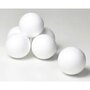 Rayher Boules de polystyrène Ø 6 cm à customiser - Blanc