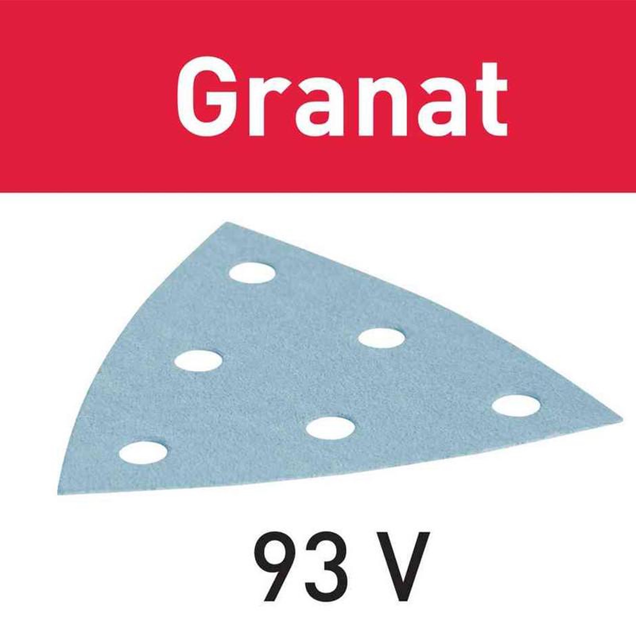 FESTOOL Abrasifs GRANAT STF V93 6 P100 GR 100 FESTOOL 497393