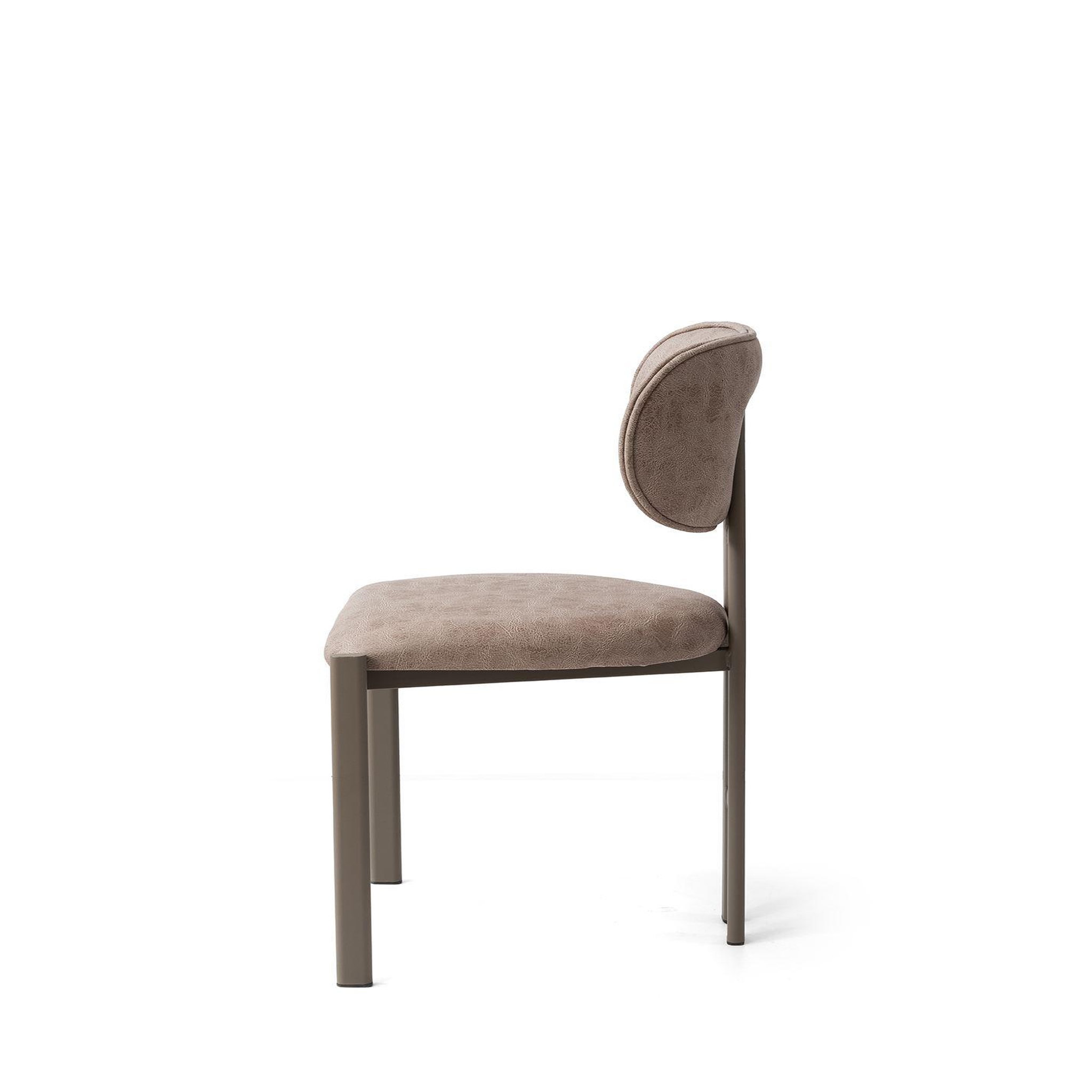 Voir la diapositive 3 : Habitat et Jardin Ensemble de chaises (2 pièces) en métal  muriz  - vison