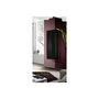 Voir la diapositive 2 : Paris Prix Vitrine Murale Design  Fly A1  126cm Noir