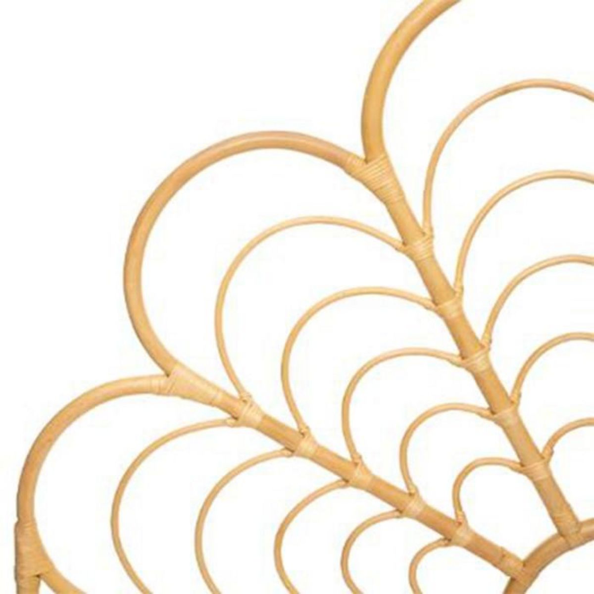 ATMOSPHERA Tête de Lit en Rotin  Idylle Folk  140x160cm Naturel