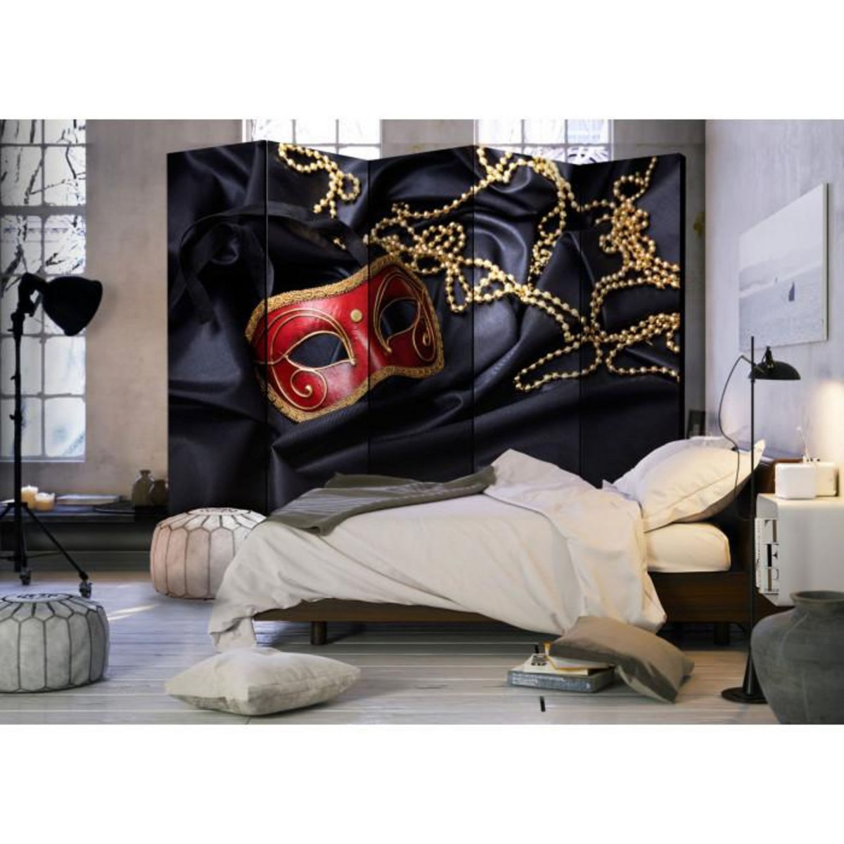 Paris Prix Paravent 5 Volets  Carnival  172x225cm