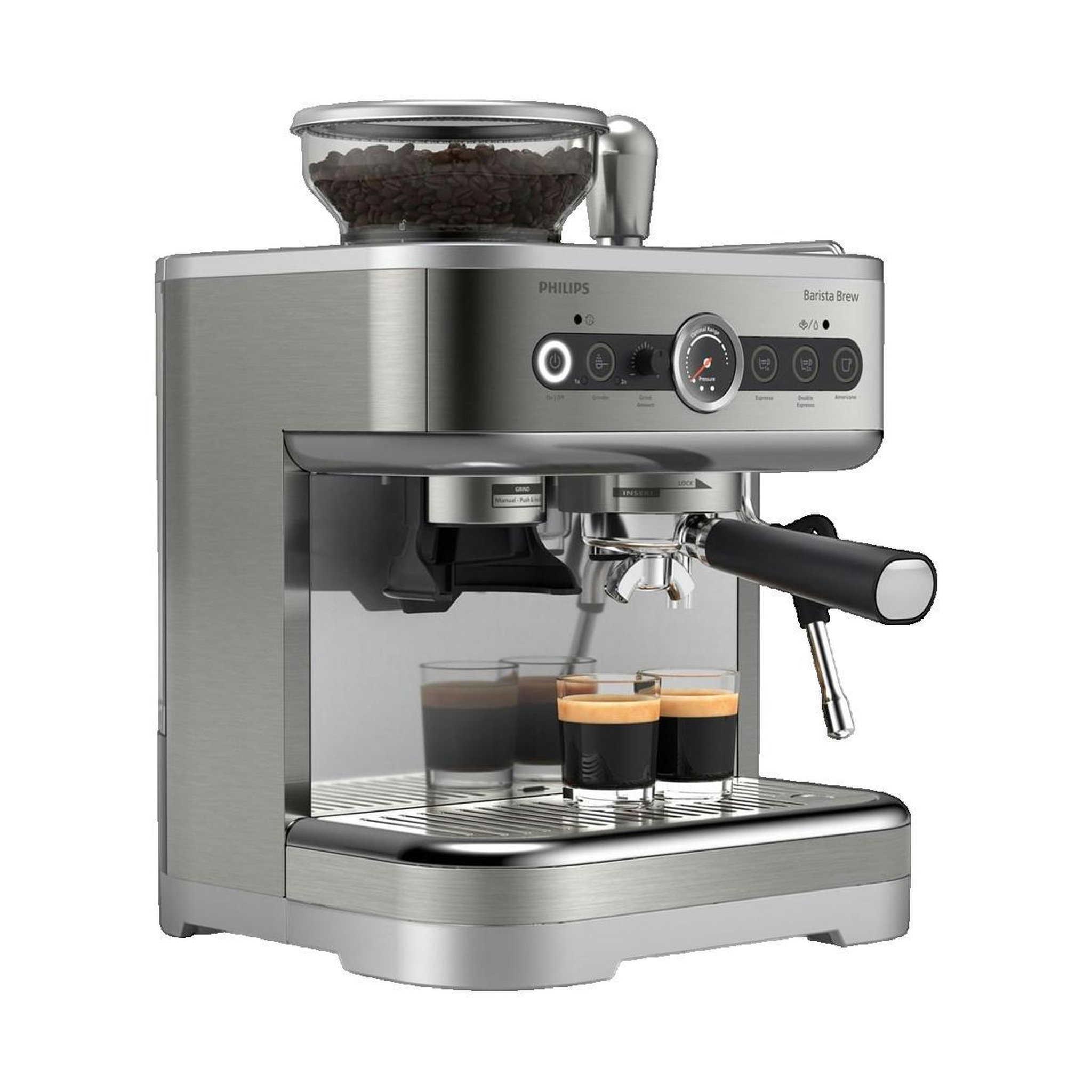 Voir la diapositive 3 : Philips Cafetière semi-automatique Philips Barista Brew