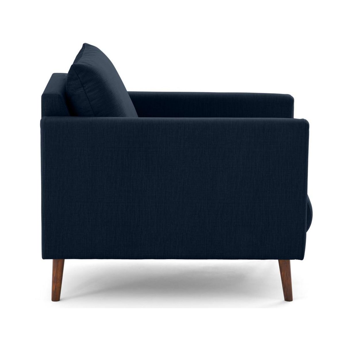 LISA DESIGN Ostrava - fauteuil en velours pieds en bois