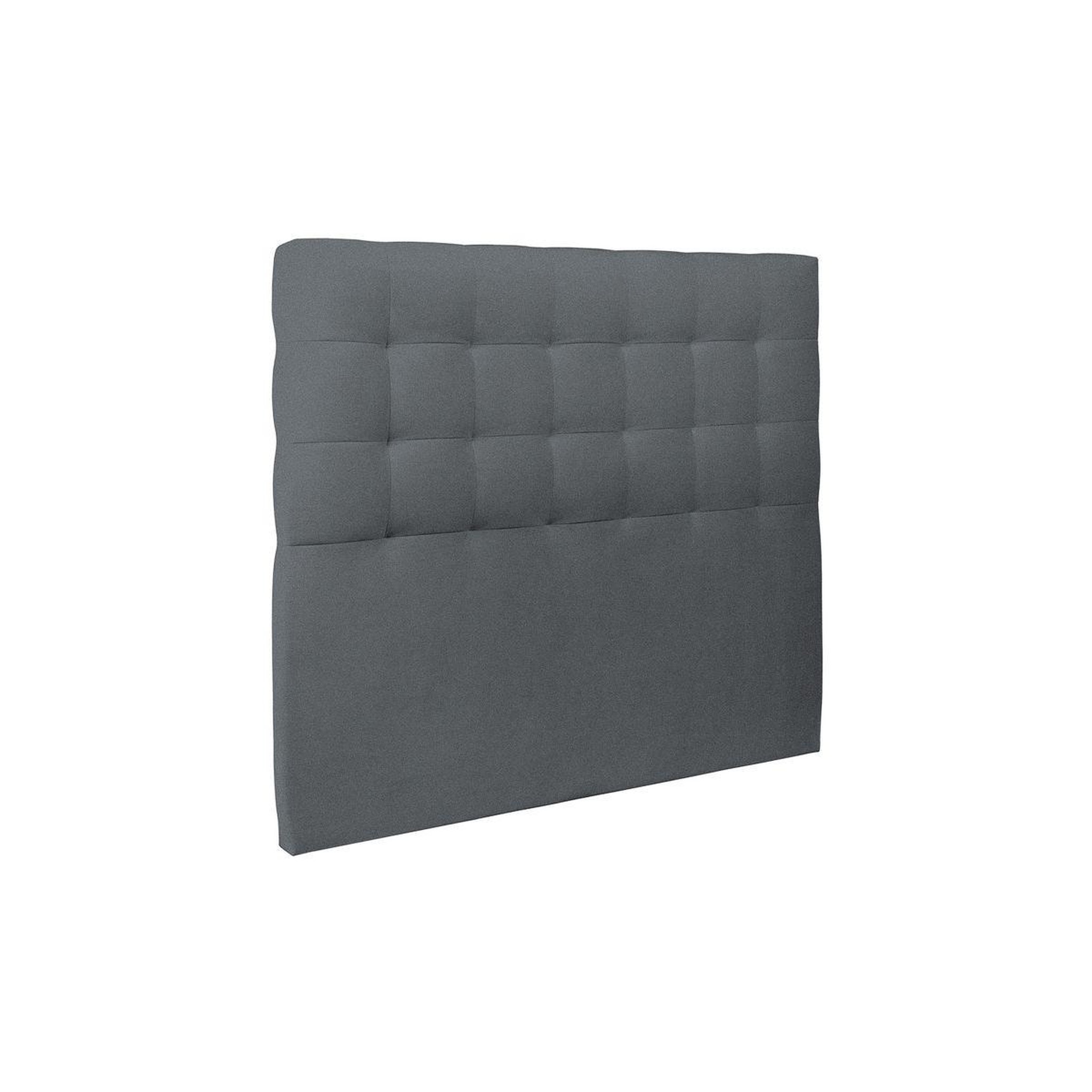 Voir la diapositive 5 : Sommeil de Plomb Lit avec tête de lit capitonnée velours et sommier kit - Hauteur totale : 29cm