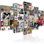 Paris Prix Tableau Imprimé  Art of Collage - Banksy IV. Coloris disponibles : Multicolore