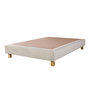 Voir la diapositive 5 : LUXURY LITERIE Ensemble literie mousse, Thermotec Ferme, Beige
