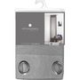 Voir la diapositive 4 : ATMOSPHERA Rideau Voilage  Etamine  140x240cm Gris