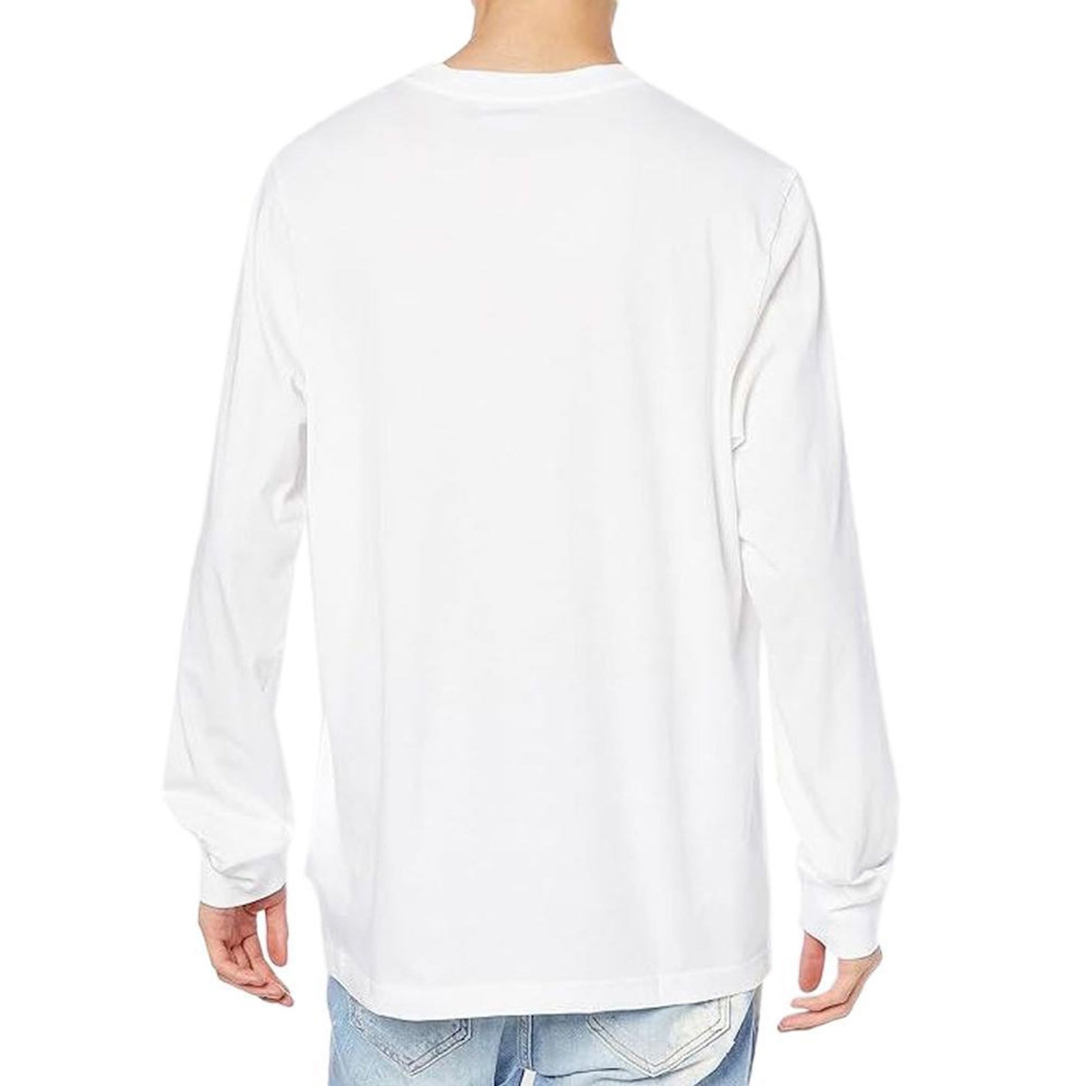 DIESEL T-shirt Manches Longues Blanc Homme Diesel Small
