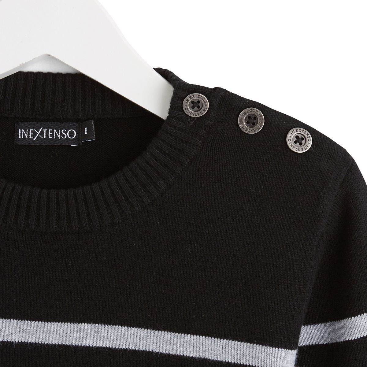 IN EXTENSO Pull marinière garçon