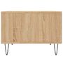 Voir la diapositive 5 : VIDAXL Table basse Chene sonoma 60x50x36,5 cm Bois d'ingenierie
