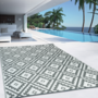 Voir la diapositive 3 : ID MARKET Tapis extérieur BAHAMAS gris 270 x 370 CM