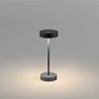 Voir la diapositive 3 : Lumisky Lampe LED design SANDY MINI Noir Aluminium H25cm