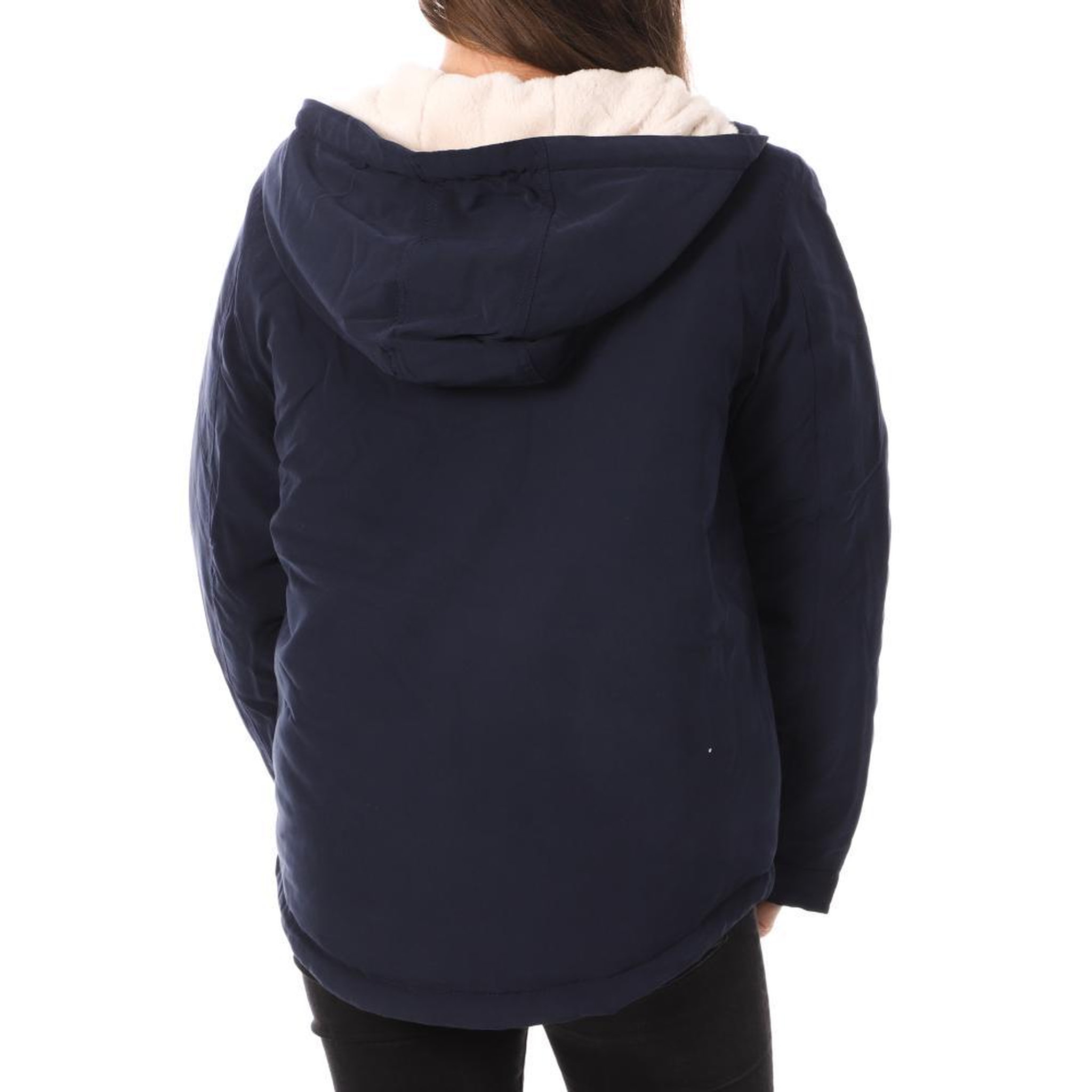 Voir la diapositive 2 : Only Parka Marine Femme Only Onltelia