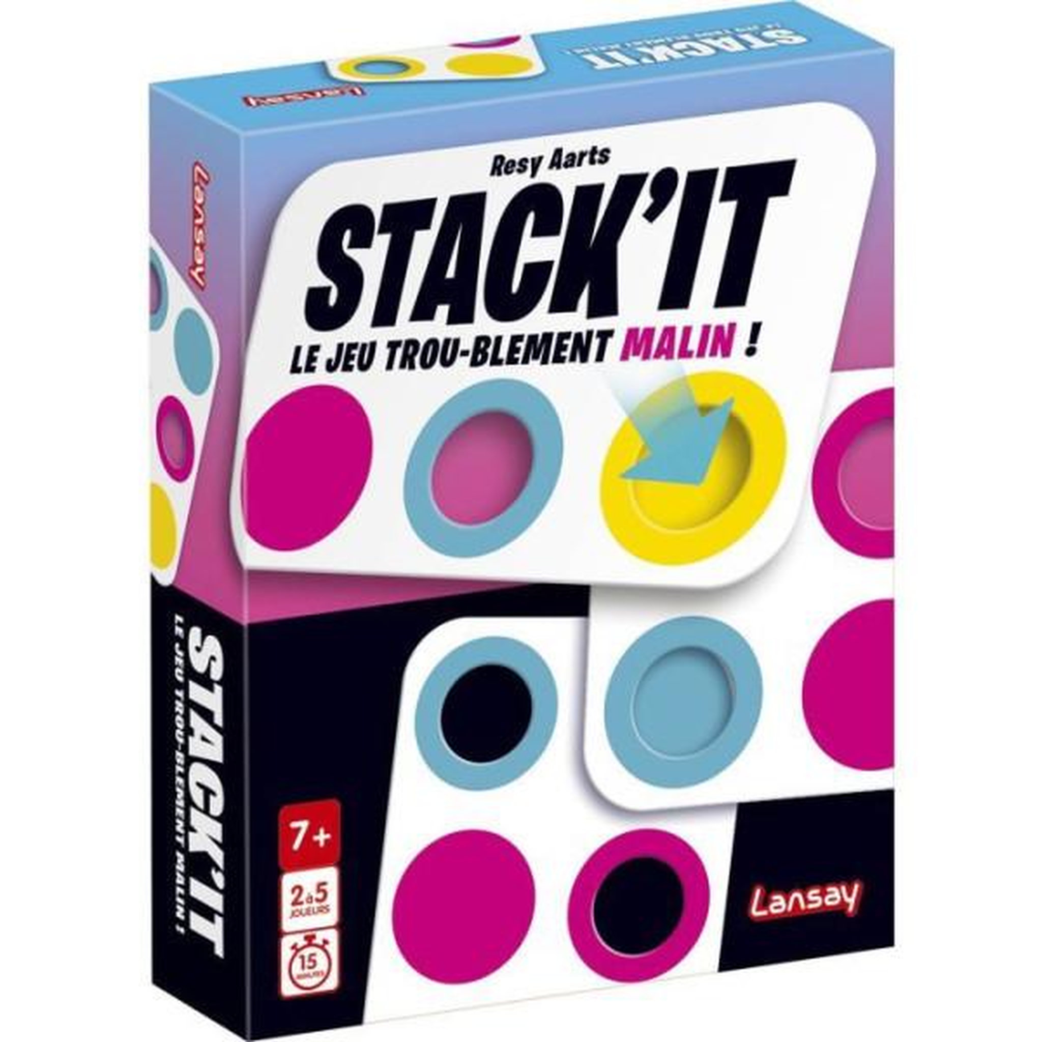 LANSAY STACK'IT - Jeu de société - LANSAY - Des 7 ans